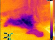 Esempio di termografia in infrarosso